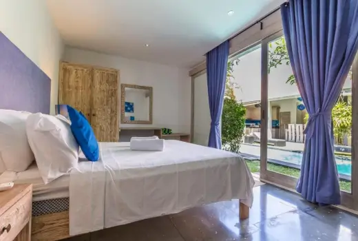 Schlafzimmer Villa Nuri Merah
