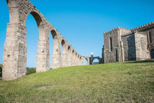 Burg in Guimares in Nordportugal