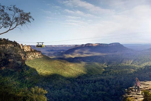 Blue Mountain Nationalpark in NSW Australien