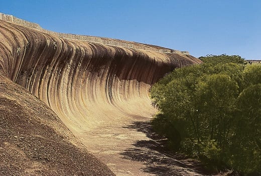 Wave Rock in Hyden Westaustralien