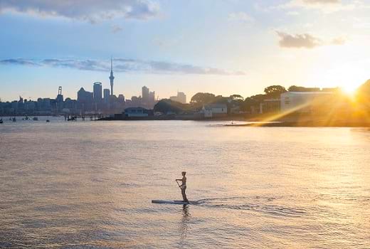 Blick auf Auckland Nordinsel